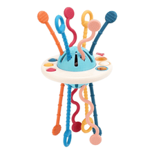 BABYSENSE Sensory Pull Toy – Teether and Motor Skills Toy (6–18 months)