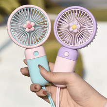 BREEZBUDDY Handheld USB Rechargeable Fan – 3 Speeds