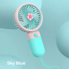 BREEZBUDDY Handheld USB Rechargeable Fan – 3 Speeds