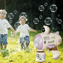 BUBBLEBLAST Astronaut Bubble Gun with LED Lights