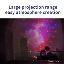 GALAXYSCAPE Astronaut Star Projector – Night Light with Remote and Timer