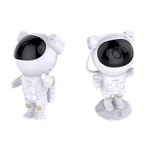 GALAXYSCAPE Astronaut Star Projector – Night Light with Remote and Timer