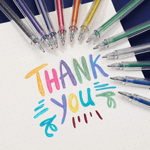GLITZWRITE Glitter Gel Pens – Set of 12 Metallic Colours