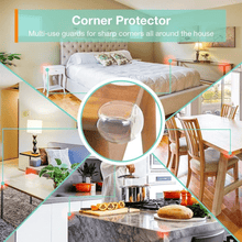 SAFECORNER Transparent Baby Corner Protectors – Pack of 24