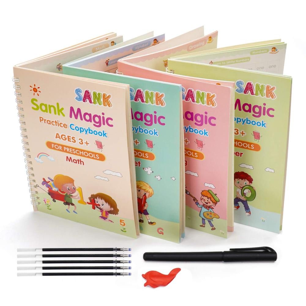  Reusable Magic Practice Copybook - Handwriting